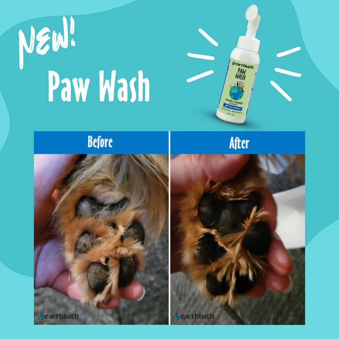 Paw Wash, Earthbath - 8 oz.