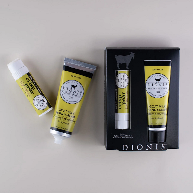 Dionis Crisp Pear Lip & Hand Set