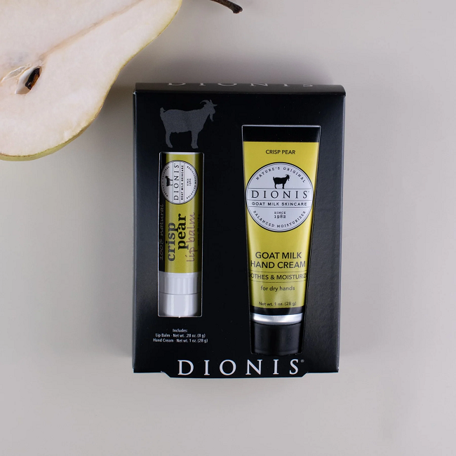Dionis Crisp Pear Lip & Hand Set