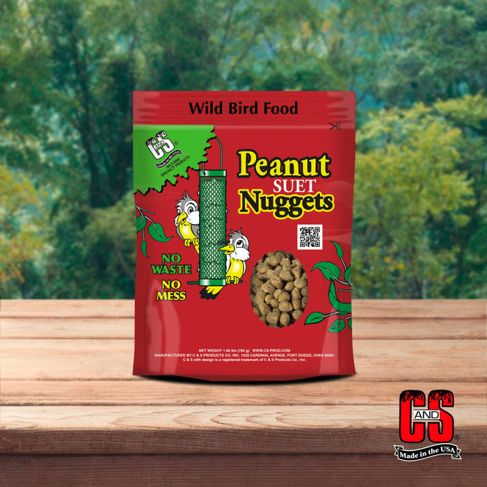 C&S Peanut Suet Nuggets 27oz
