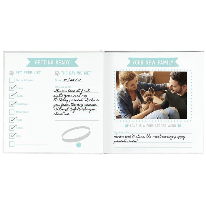 Pearhead Pet Memory Keepsake Book