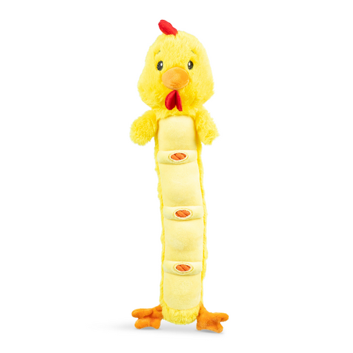 Growl Noodles Peep the Chick Plush Dog Toy