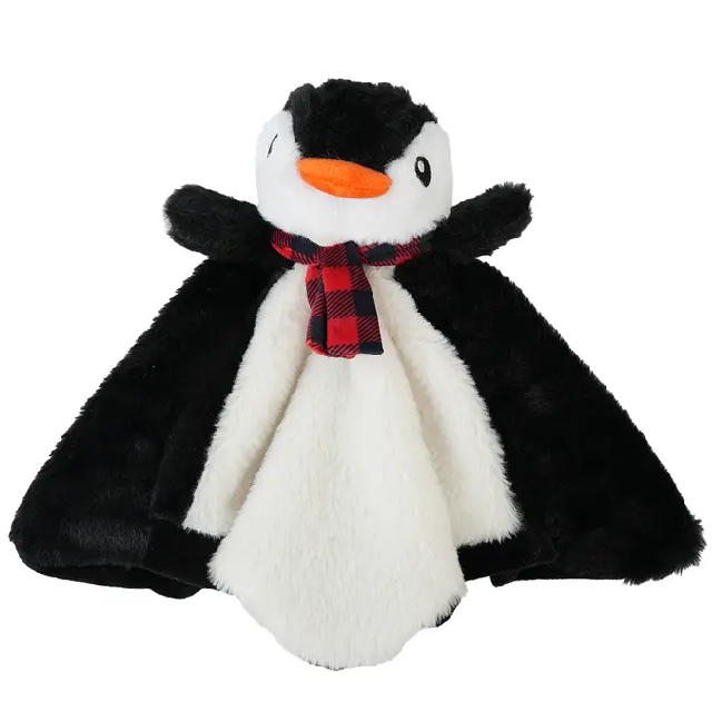 Tall Tails Comfort Blanket Penguin Plush Dog Toy