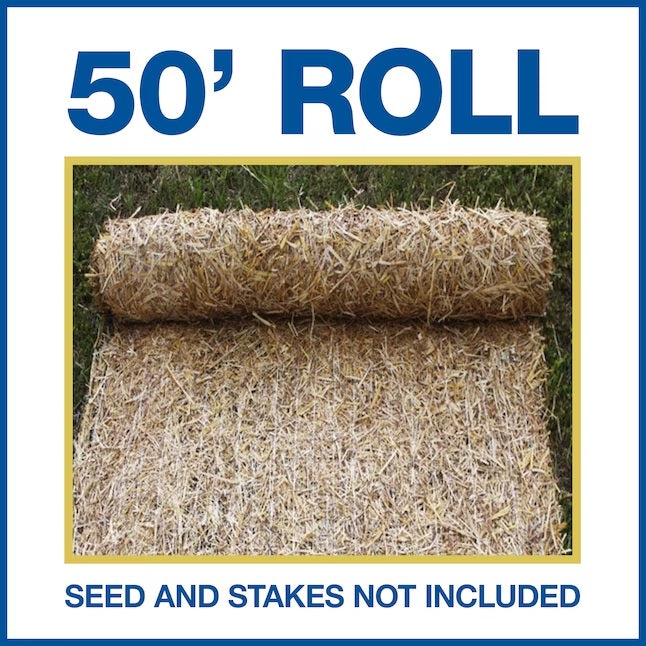 Seed Starter Straw Blanket, 4ft x 50ft