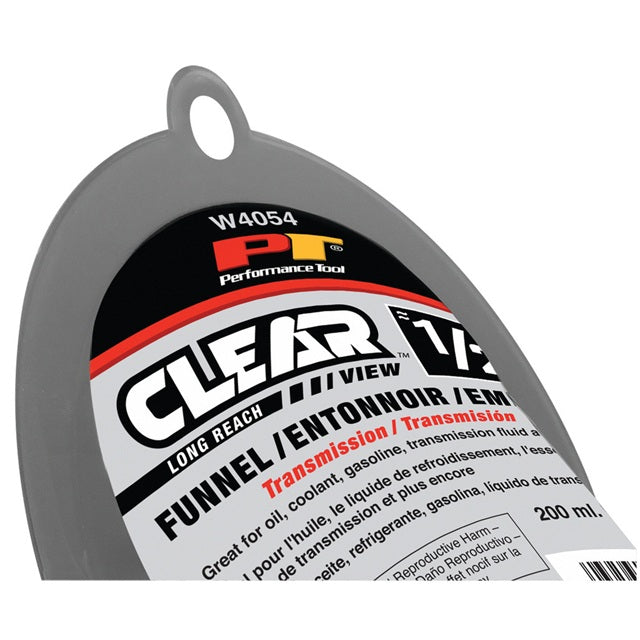 Clear View Long Reach Funnel 1/2 Pint