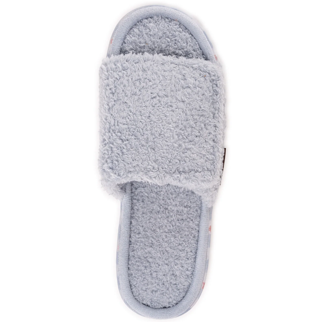 MUK LUKS Women's Acacia Slipper, Periwinkle Light Blue