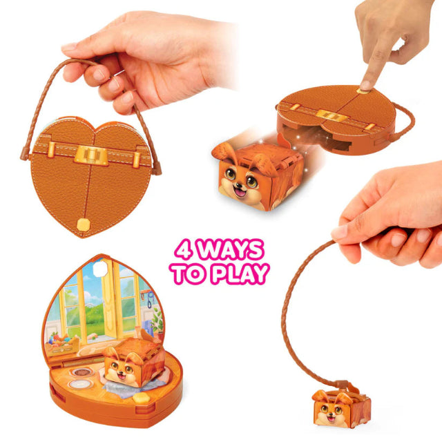 Pets 2 Love Pop-Out Pet Purse Playset, Assorted