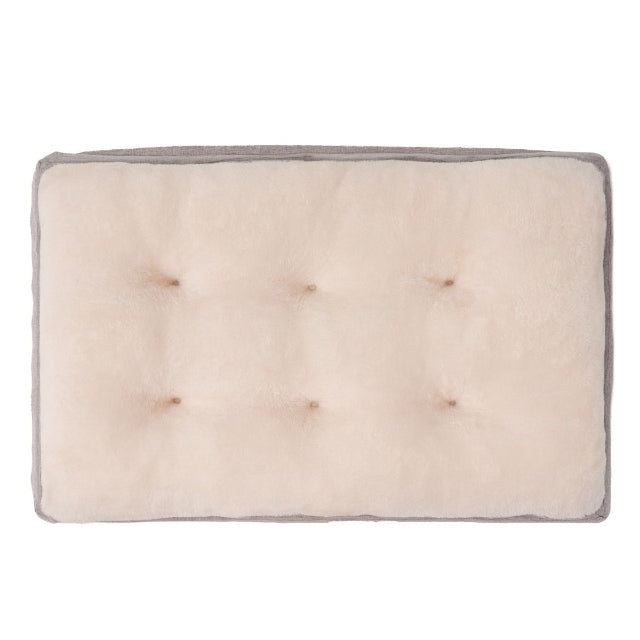 Orthopedic Pillow Top Bed, Khaki
