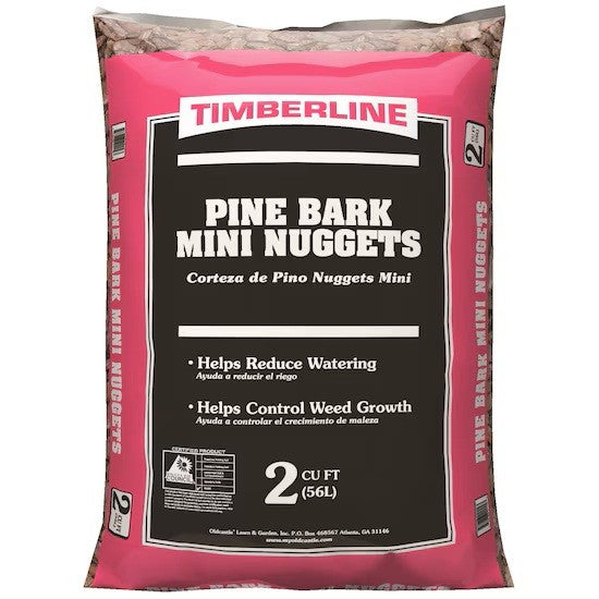 Timberline Pine Bark Mini Nuggets 2 Cu. Ft. Bag