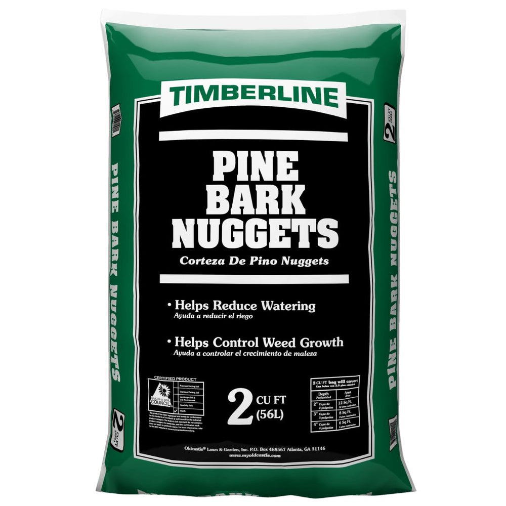Timberline Pine Bark Nuggets 2 Cu. Ft. Bag