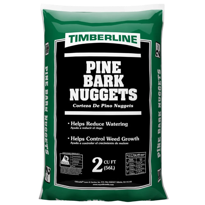 Timberline Pine Bark Nuggets 2 Cu. Ft. Bag