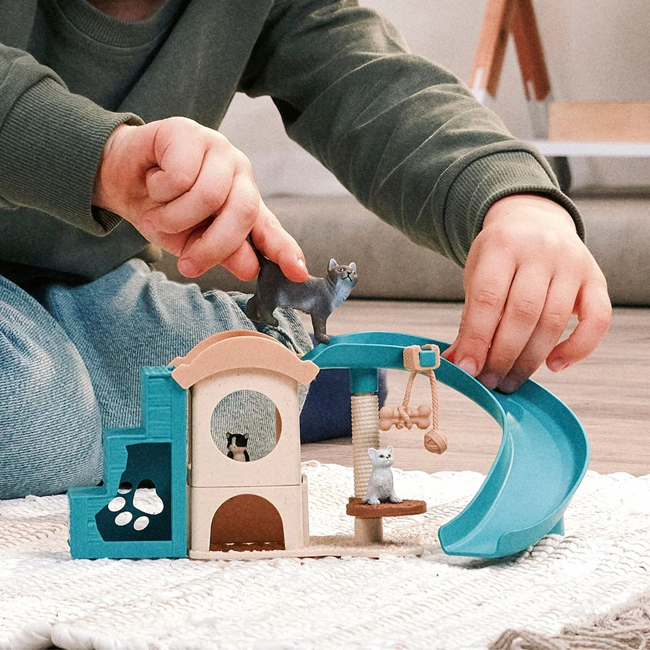 Schleich Playfun for Cats Play Set