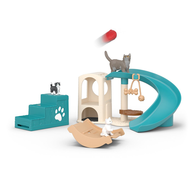 Schleich Playfun for Cats Play Set