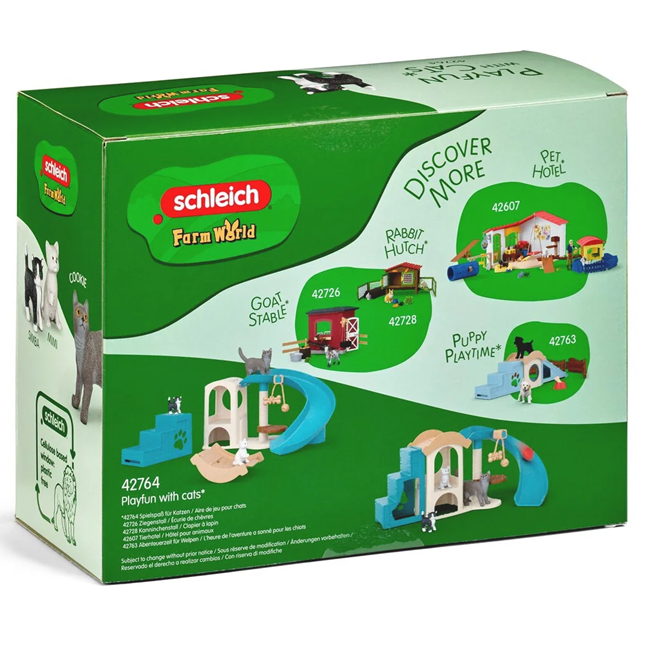 Schleich Playfun for Cats Play Set