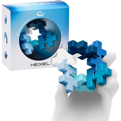 Plus Plus HEXEL Waterfall Fidget Sensory Puzzle Toy