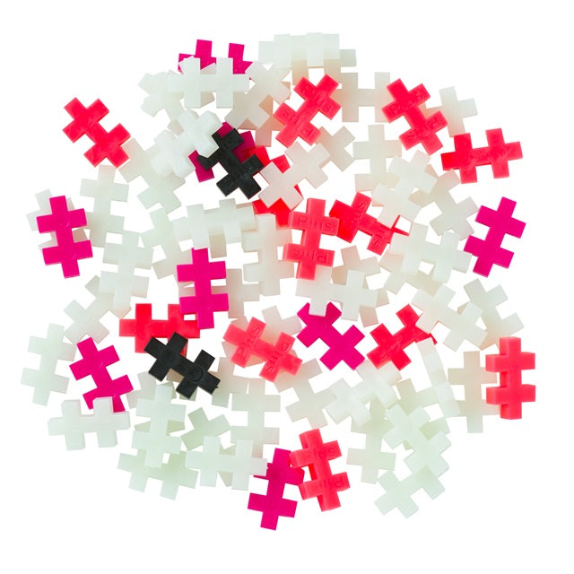 Plus Plus 70 Piece Axolotl 3D Puzzle Building Set