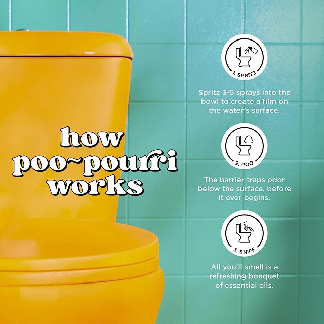 Poo-Pourri Before You Go Toilet Spray, Heavy Doody 2 oz.