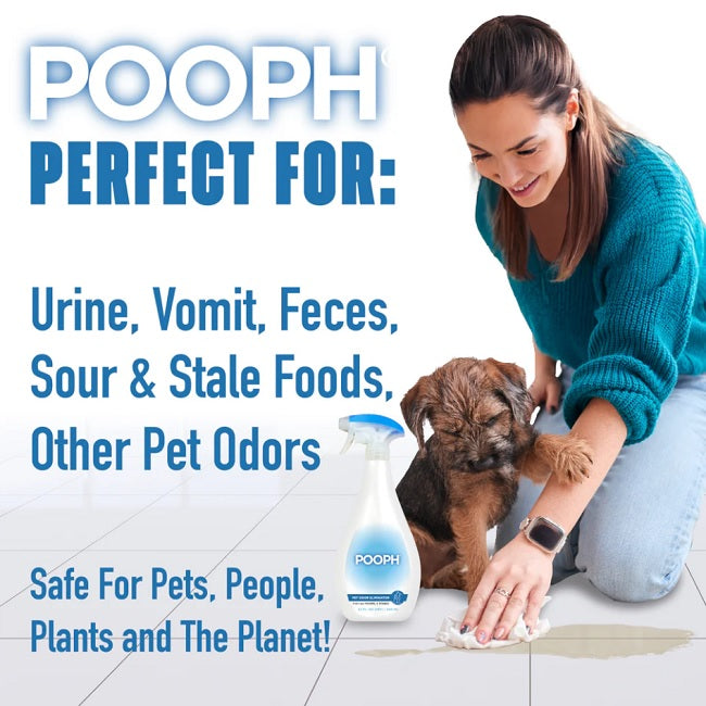 POOPH® Pet Odor Eliminator Spray, 20 oz Spray Bottle