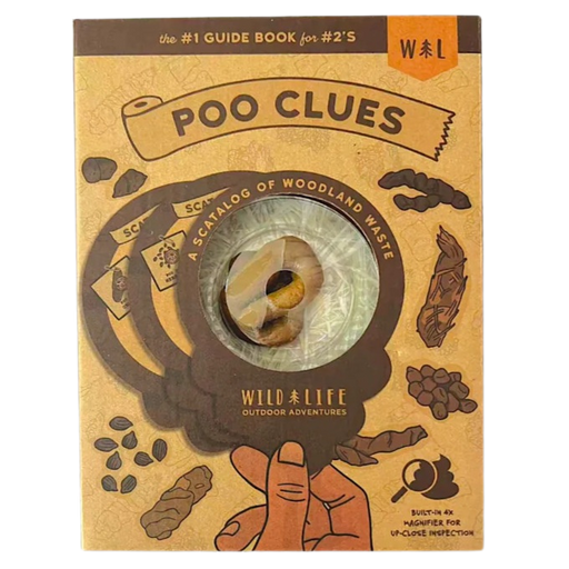 Poo Clues Kids Scat Identification Kit Outdoor Adventure Guide