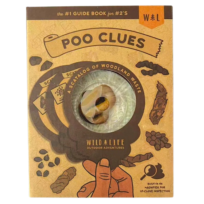 Poo Clues Kids Scat Identification Kit Outdoor Adventure Guide