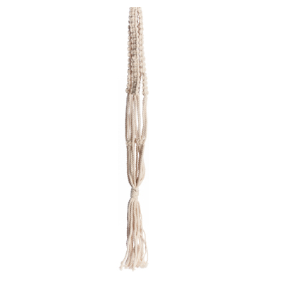 Cotton Zig Zag Plant Hanger 17in