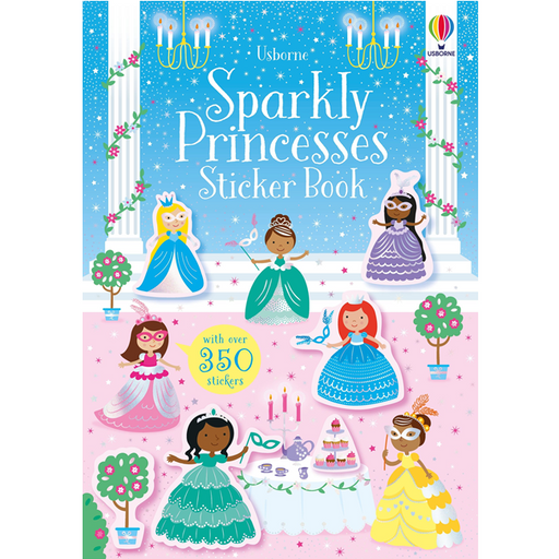 Little Sticker Sparkly Fairy Princesses Sticker Book, Usborne