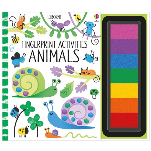 Fingerprint Activities Animals | Usborne