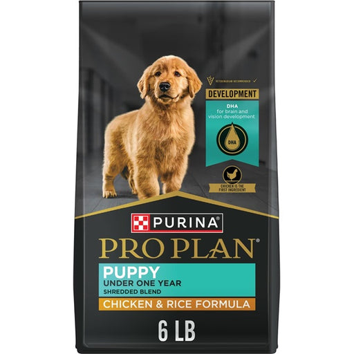 Purina Pro Plan Savor Shredded Chicken & Rice Formula Puppy Dry Dog Food