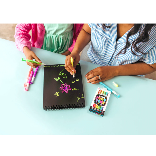 Magic Puffy Pens - Neon - Set of 6