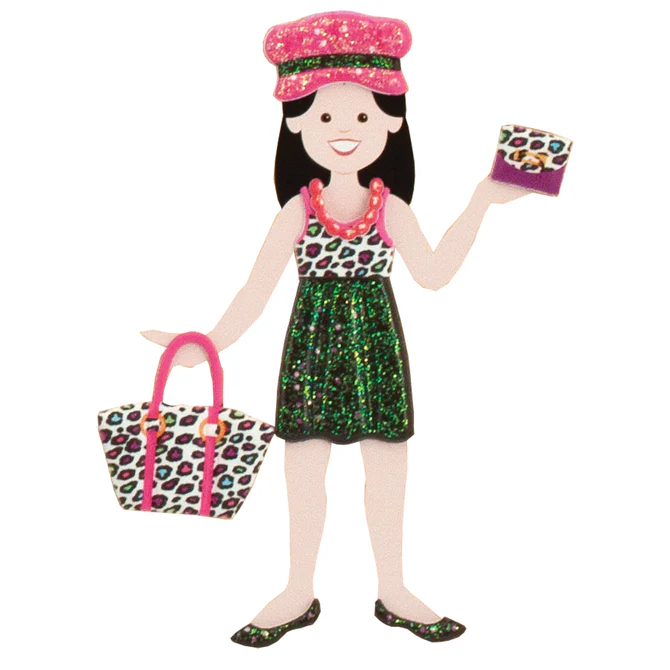 Melissa & Doug Puffy Sticker Activity Book - Day of Glamour