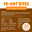 Natural Balance Yo-Gut Bites with Pumpkin & Cranberries 4.5 oz Dog Treats