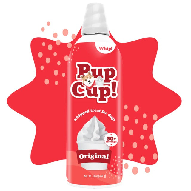 Pup Cup Frozen Whipped Cream Treat for Dogs, Original