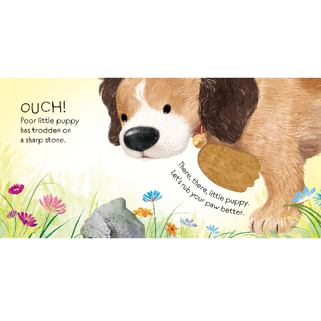 There There Little Puppy Touch and Feel Children's Book | Usborne