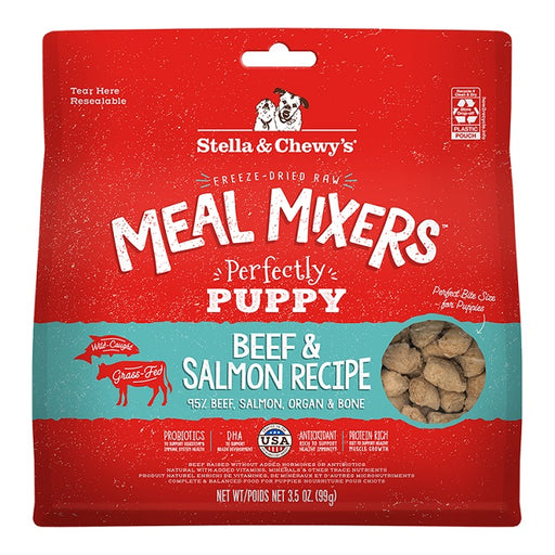 Stella & Chewy's Perfectly Puppy Beef & Salmon Freeze-Dried Mixers 3.5oz