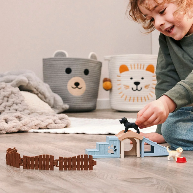 Schleich Adventure Fun for Little Puppies Play Set