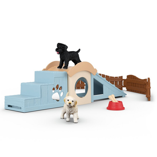 Schleich Adventure Fun for Little Puppies Play Set