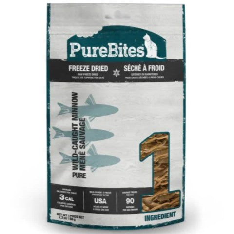 PureBites Freeze Dried Minnow Cat Treats 2.3oz