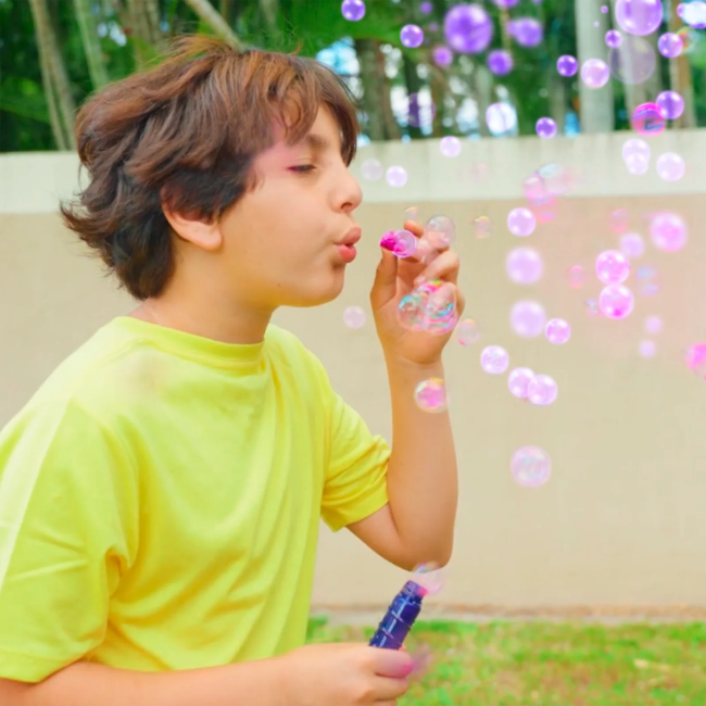 WOWmazing PoppinColorz™ 2-Pack Prismatic Purple Color Bubble Tubes