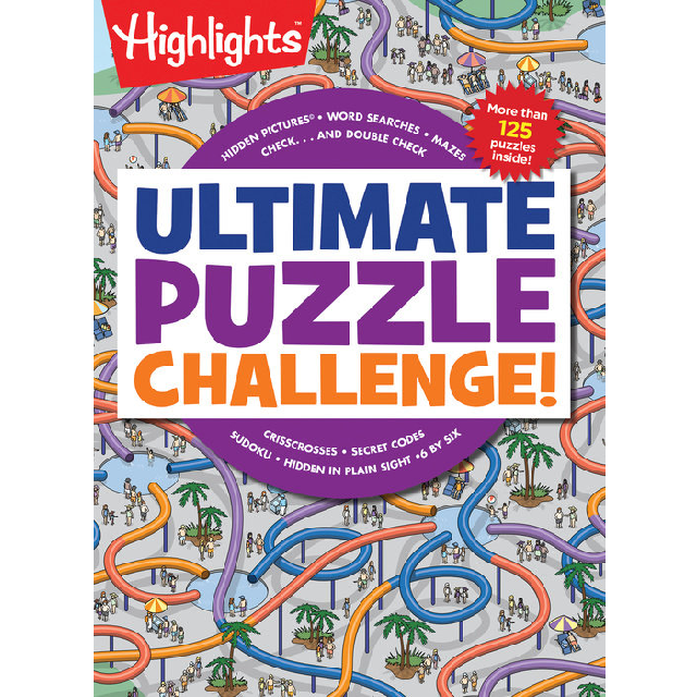 Ultimate Puzzle Challenge Activity Book by Highlights