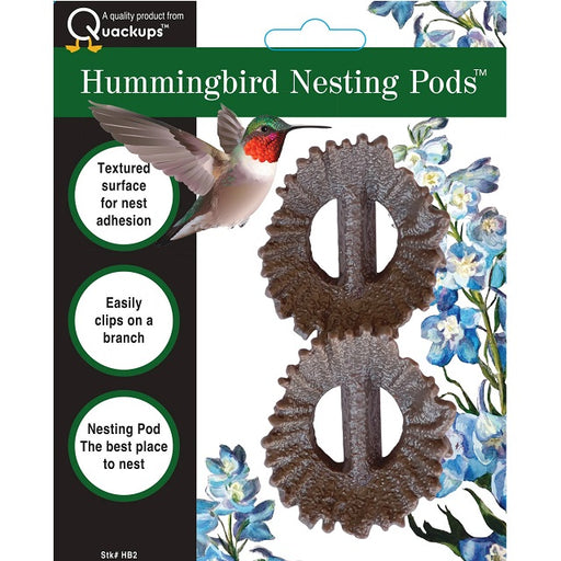 QuackUps 2.6" Hummingbird Nesting Pods™ 2-Pack