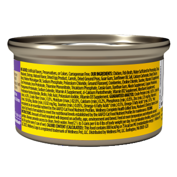 Wellness Complete Health Grilled Salmon & Chicken Wet Cat Food 3oz Can