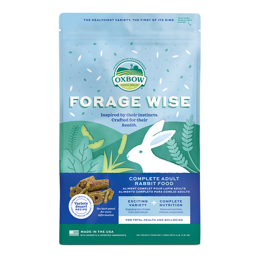 Oxbow Forage Wise Adult Rabbit Food 4lb