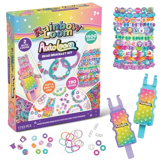 Rainbow Loom Autoloom Bead Bracelet Craft Kit