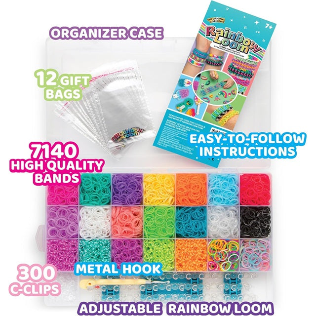 Rainbow Loom Mega Combo Set Rubber Band Craft Kit