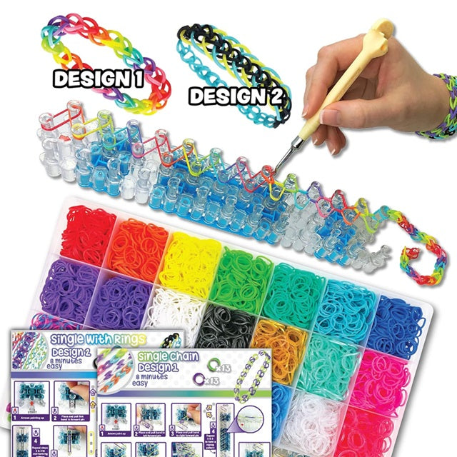 Rainbow Loom Mega Combo Set Rubber Band Craft Kit