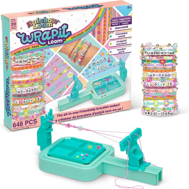 Rainbow Loom Wrapit Loom Friendship Bracelet Maker