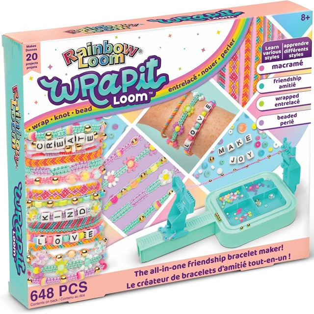 Rainbow Loom Wrapit Loom Friendship Bracelet Maker