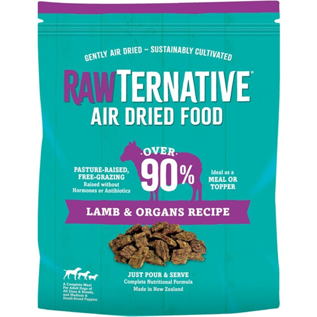 RawTernative Lamb & Lamb Organs Recipe Air Dried Dog Food & Topper
