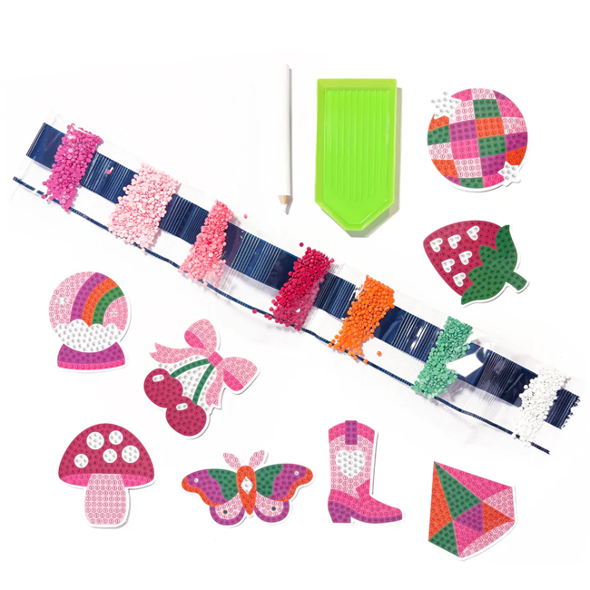 Razzle Dazzle Mini DIY Gem Sticker Kit - Magic Mood - 8 Stickers