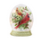 Stony Creek Cardinals on Greens Small Pre-Lit Oval Orb w/ Base, Assorted